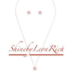 Kate Spade Kate Spade Set Flower Stud Earrings & Pendant Necklace